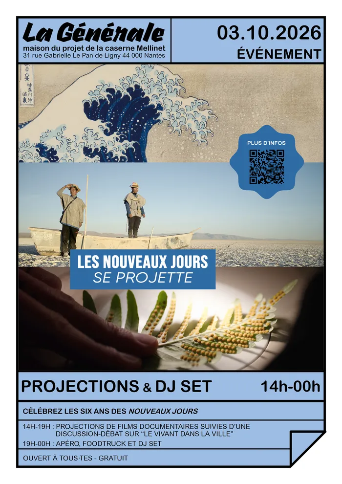 Visuel de l’événement « Les Nouveaux Jours se projette »