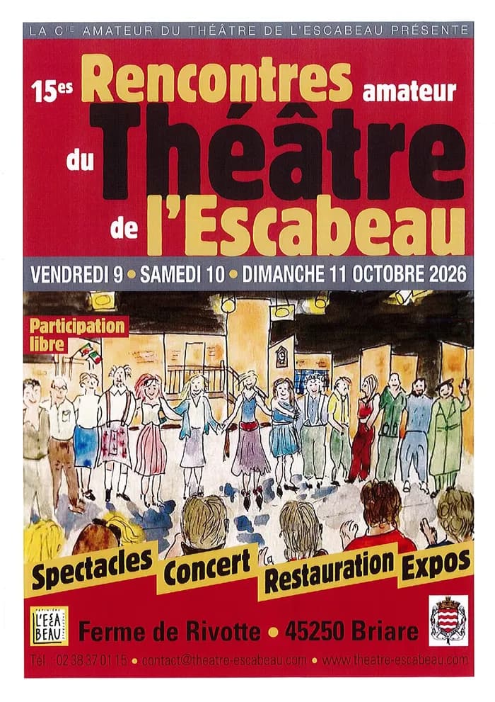Visuel de l’événement « Festival de théâtre amateur : rencontres amateurs »