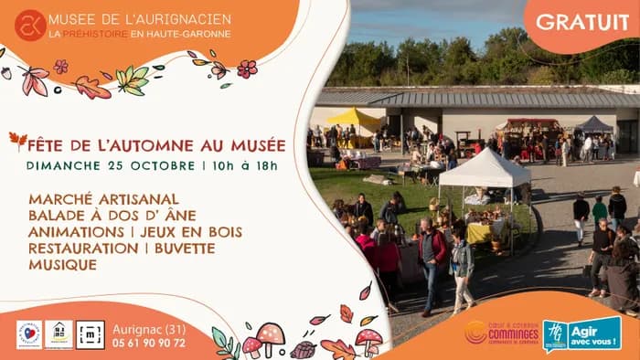 Visuel de l’événement « La fête de l'automne revient au musée | Dimanche 25 octobre »