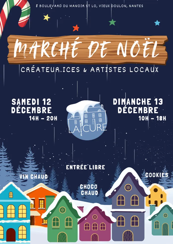 Visuel de l’événement « Marché de Noël de la Cure »