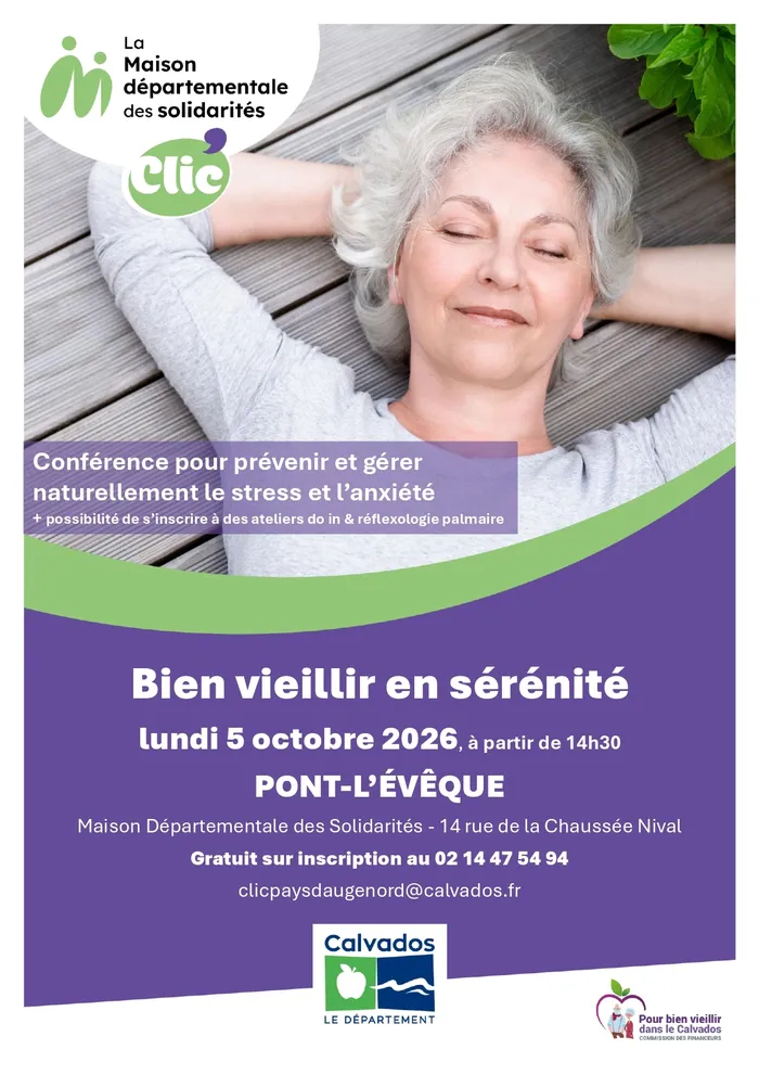Visuel de l’événement « Bien vieillir en sérénité »