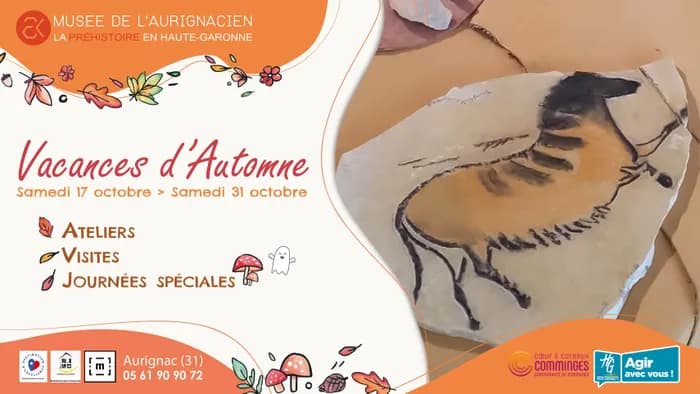 Visuel de l’événement « Vacances d'automne au Musée | Samedi 17 au samedi 31 octobre »