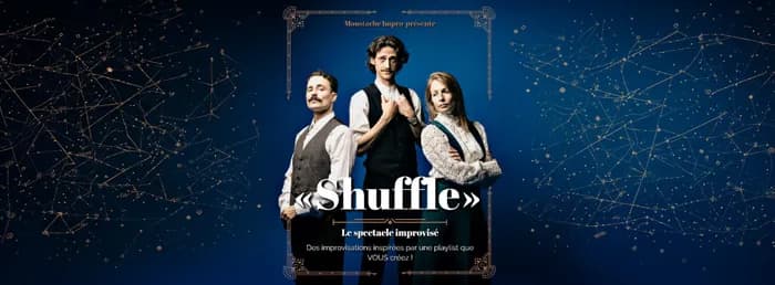 Visuel de l’événement « Shuffle par Moustache Impro »