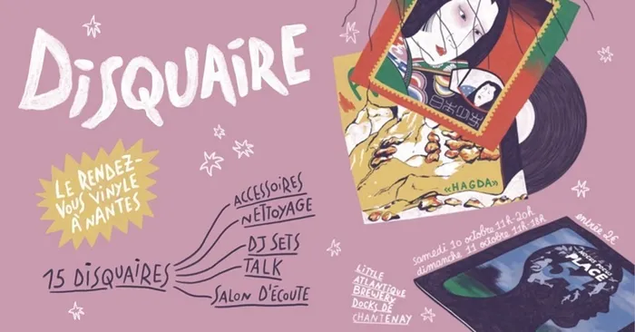 Visuel de l’événement « Disquaire 2026, le rendez-vous vinyle à Nantes »
