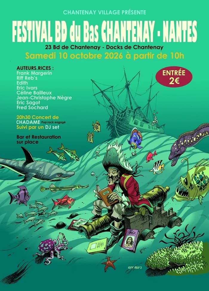 Visuel de l’événement « Festival BD du Bas Chantenay »