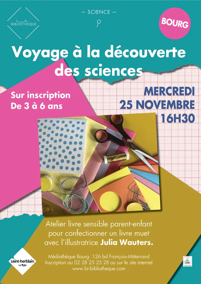 Visuel de l’événement « Voyage à la découverte des sciences »