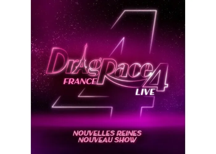Visuel de l’événement « Drag Race France Live »