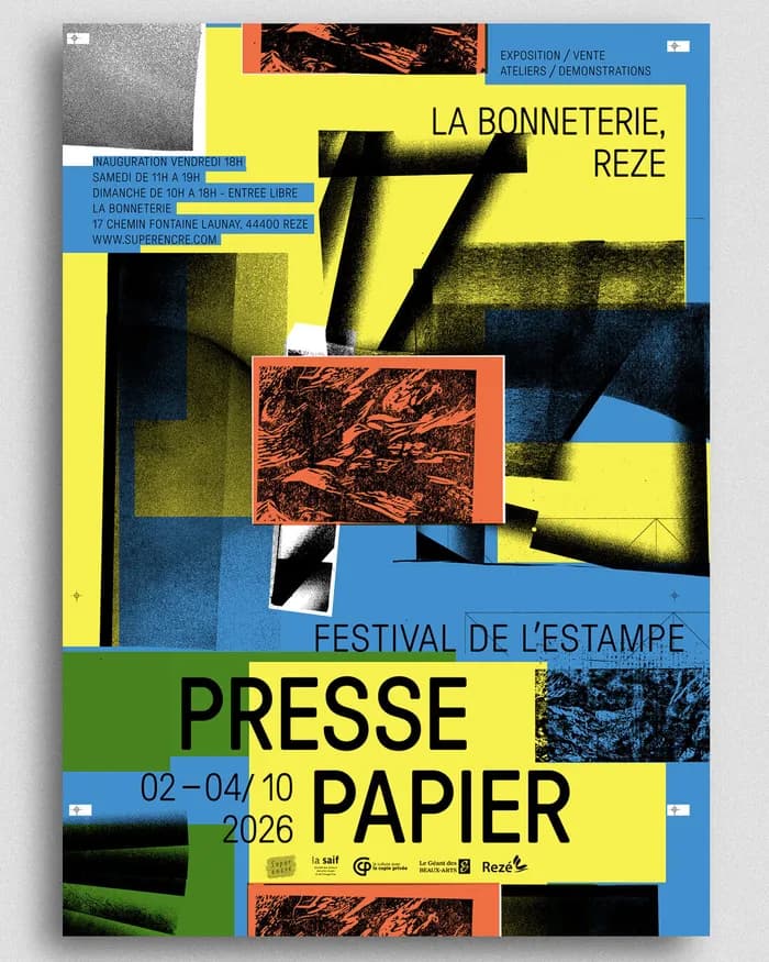 Visuel de l’événement « Festival Presse Papier »