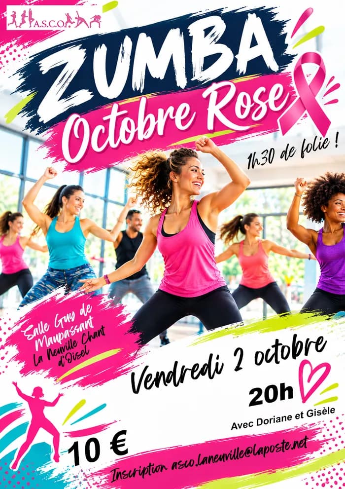 Visuel de l’événement « Zumba Rose »