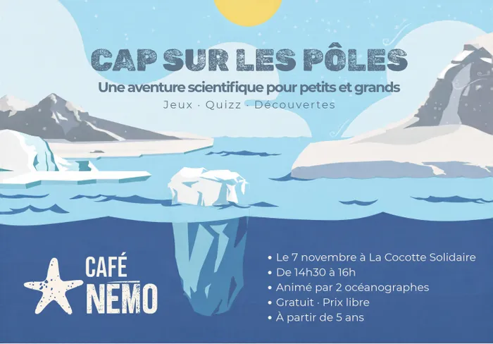 Visuel de l’événement « Cap sur les pôles - Une aventure scientifique pour petits et grands »