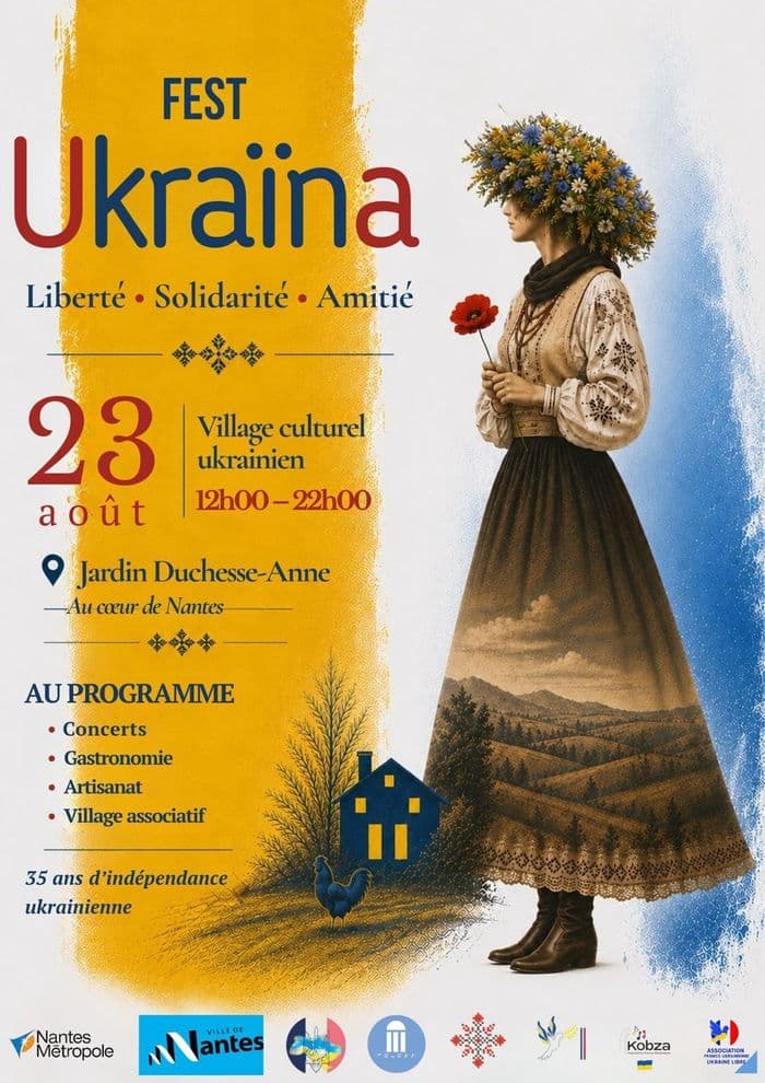 Visuel de l’événement « Ukra?na FEST - Festival de la Culture Ukrainienne »