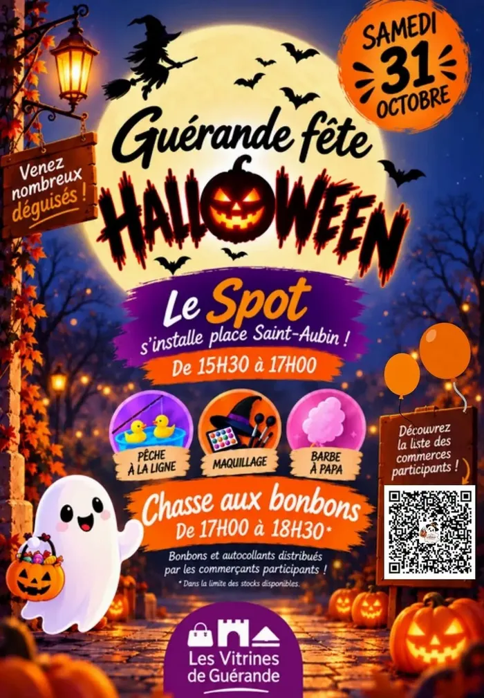 Visuel de l’événement « Guérande fête Halloween »
