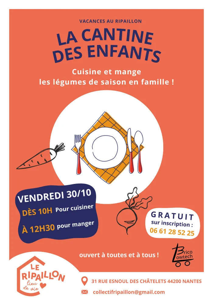 Visuel de l’événement « Cantine des enfants »