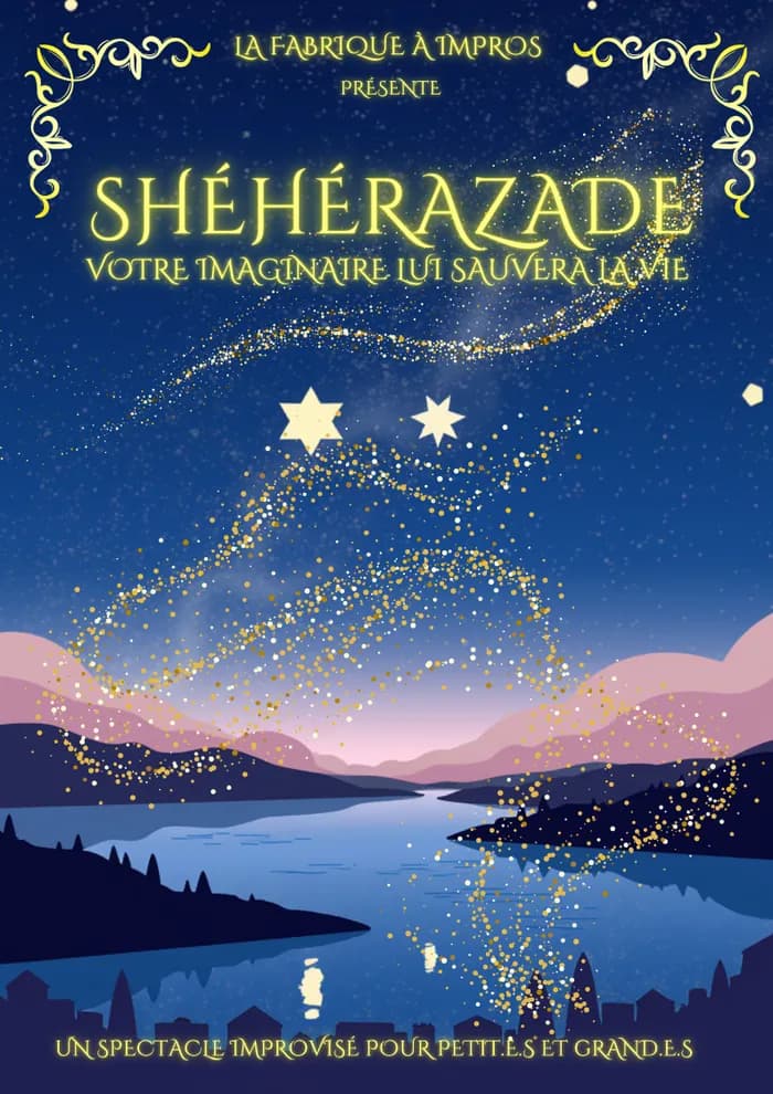 Visuel de l’événement « Shéhérazade - Votre imaginaire lui sauvera la vie »