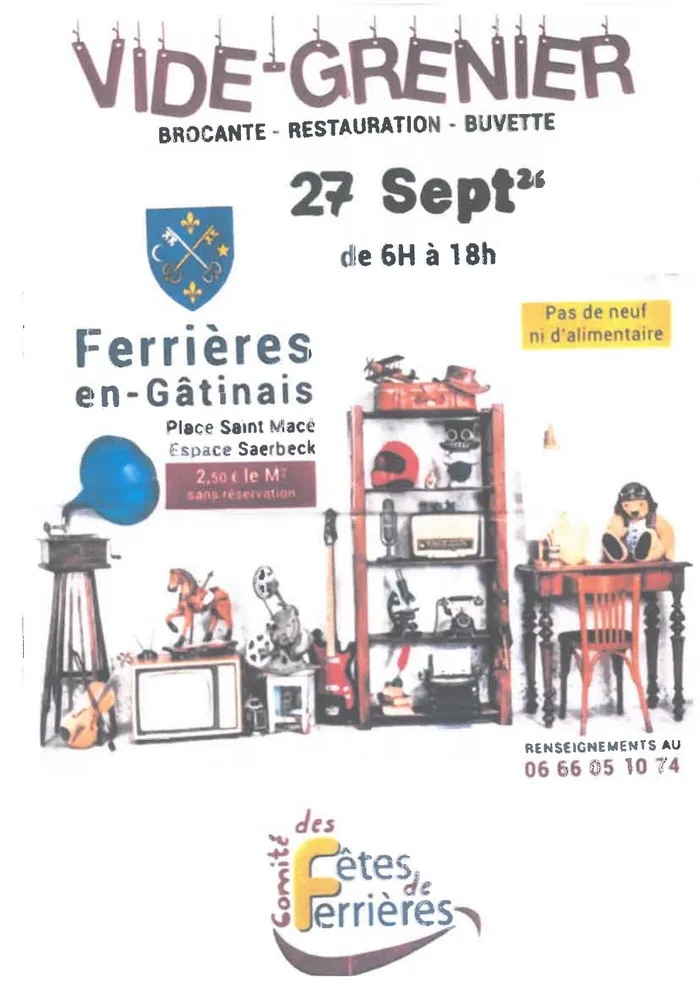 Visuel de l’événement « Vide grenier »