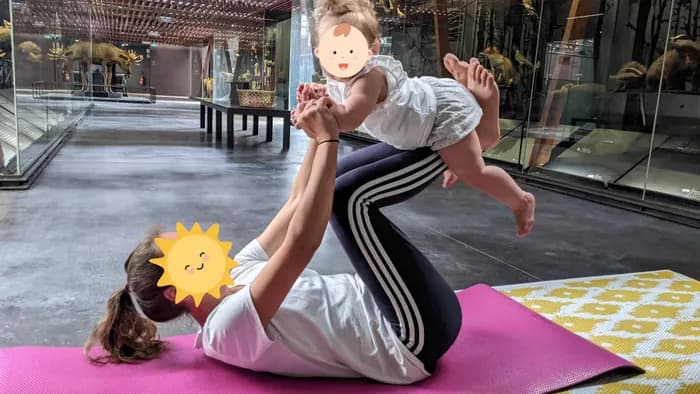 Visuel de l’événement « Musée des tout-petits (18m-3 ans) : yoga parent-enfant »
