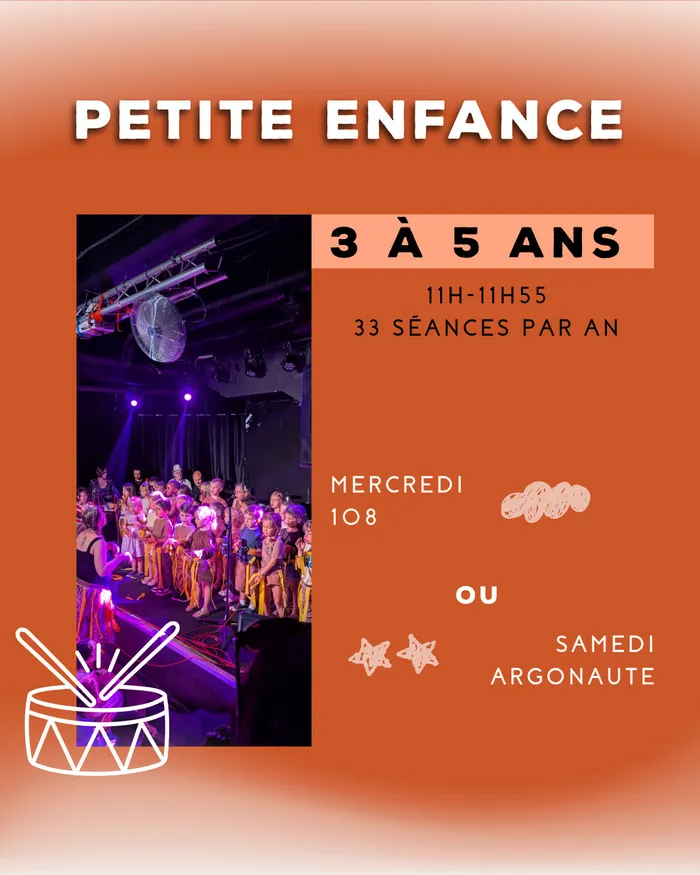 Visuel de l’événement « Cours de musique 3-5 ans »