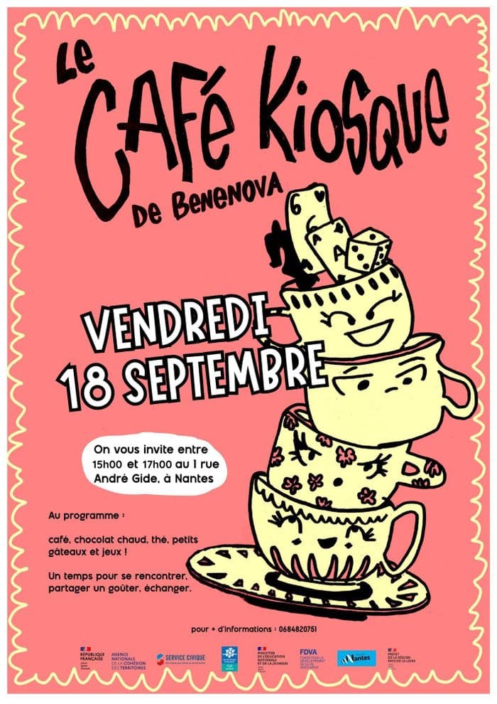 Visuel de l’événement « le Café Kiosque de Benenova »