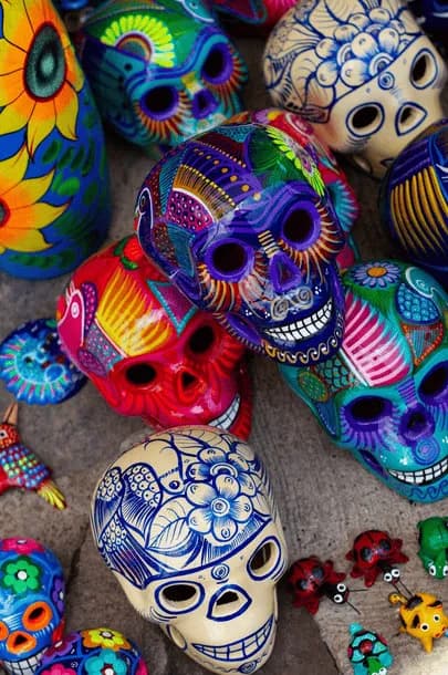 Visuel de l’événement « La fête des morts mexicaine »