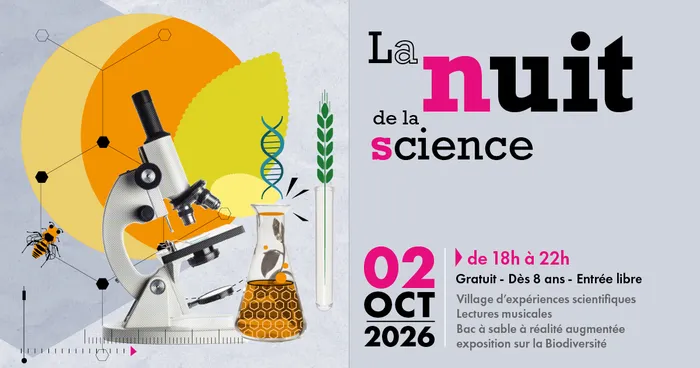 Visuel de l’événement « La Nuit de la Science »