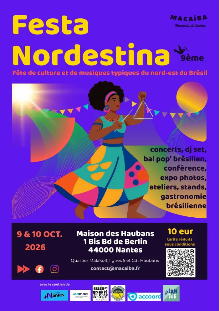 Visuel de l’événement « Festa Nordestina »