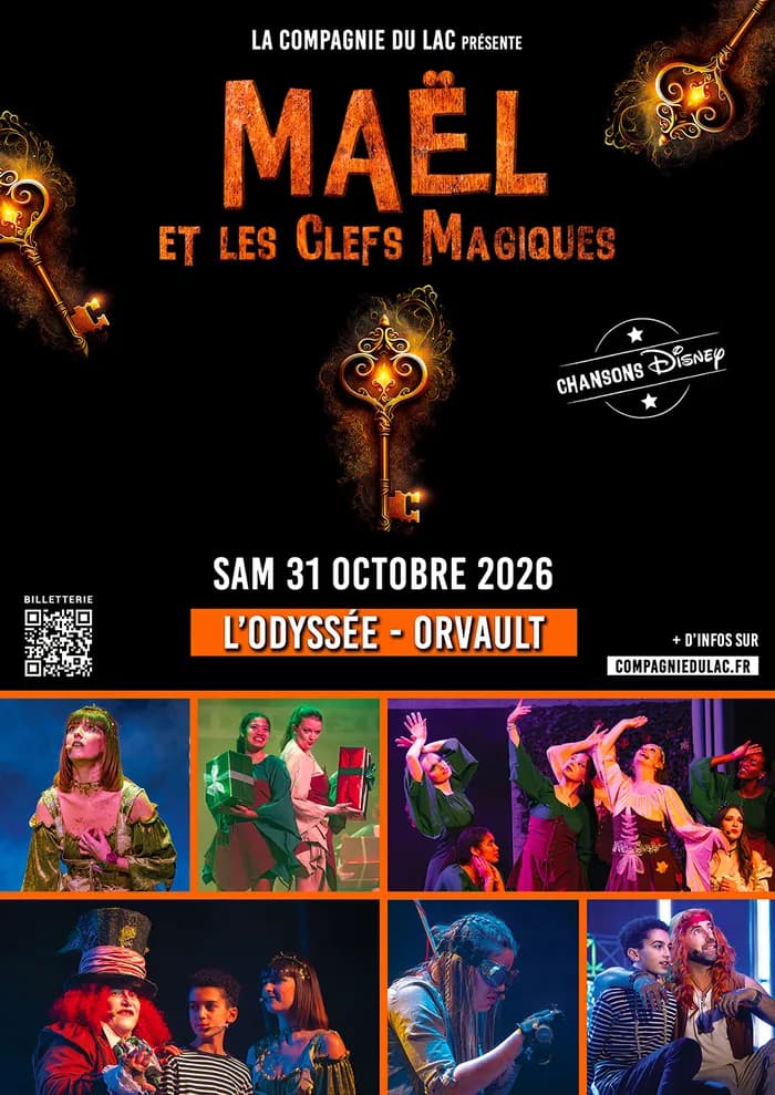 Visuel de l’événement « Comédie musicale « Maël et les clefs magiques » »
