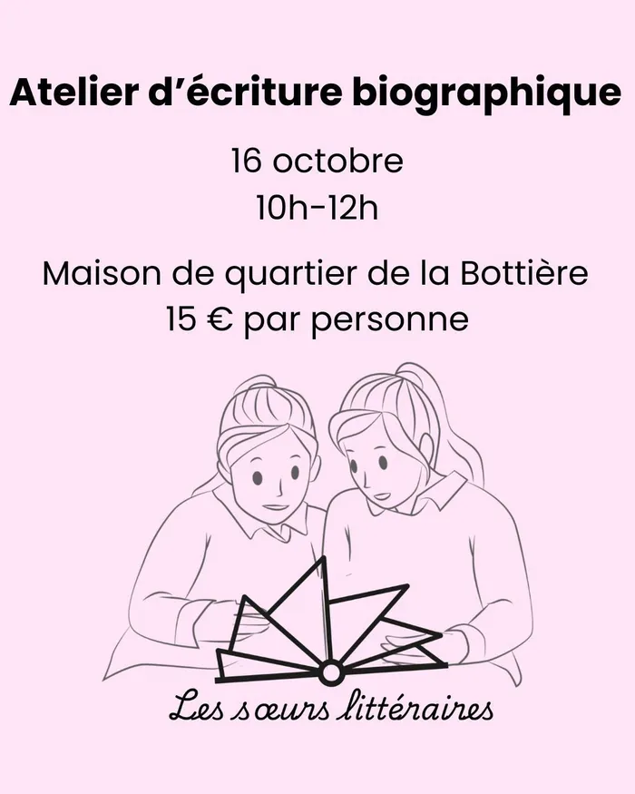 Visuel de l’événement « Atelier d'écriture biographique »