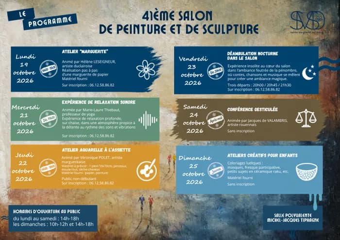 Visuel de l’événement « Salon de peinture et de sculpture »