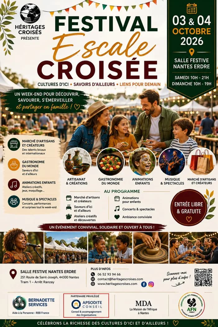 Visuel de l’événement « ?Festival Escale Croisée »