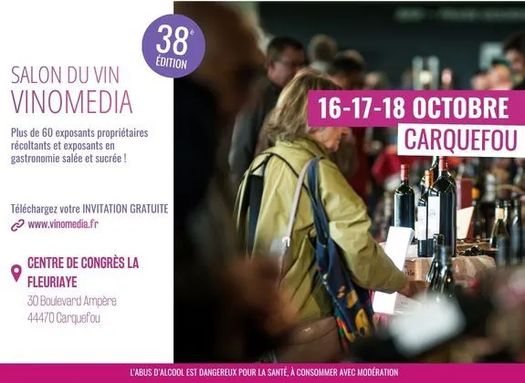 Visuel de l’événement « Salon Vinomedia 2026 »