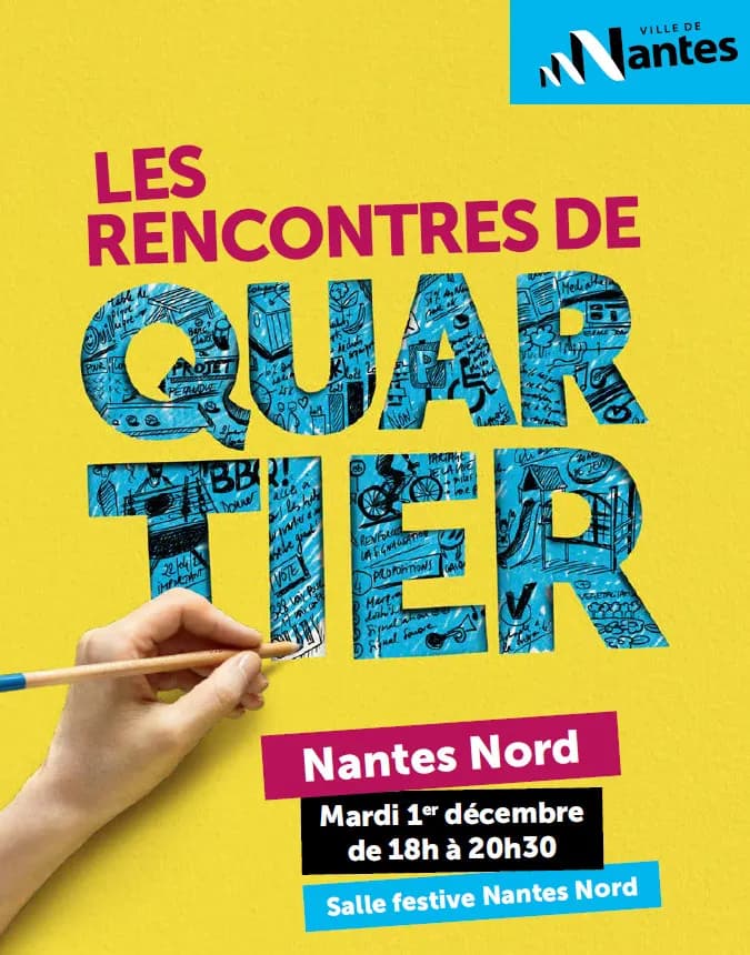 Visuel de l’événement « Les rencontres de quartier Nantes Nord »