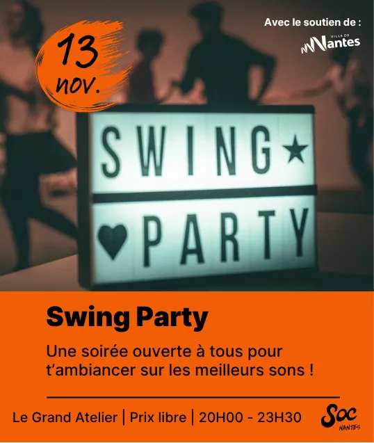Visuel de l’événement « Swing Party »