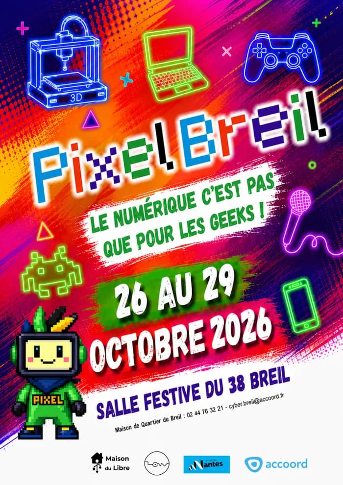 Visuel de l’événement « PIXEL BREIL 2026 »