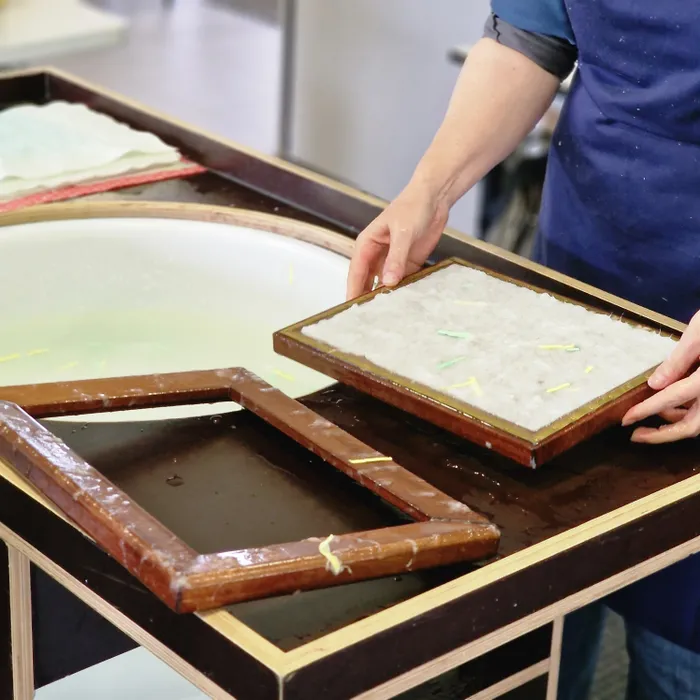 Visuel de l’événement « Atelier fabrication de papier ÉQUI•LIN à Normandie Equine Vallée – Goustranville »