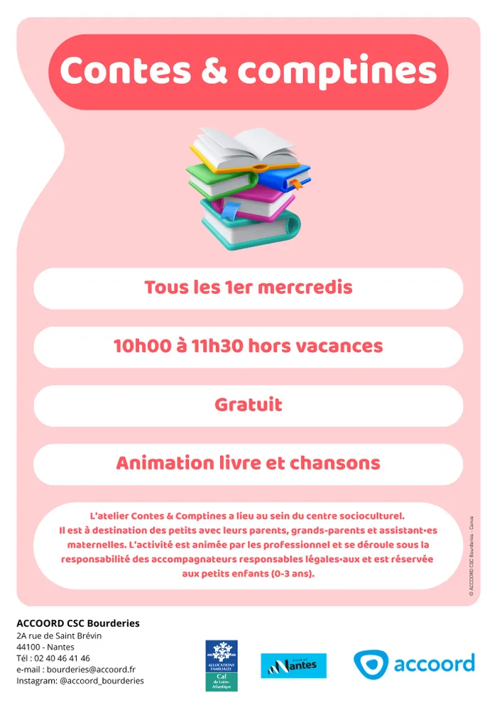 Visuel de l’événement « Contes & comptines »