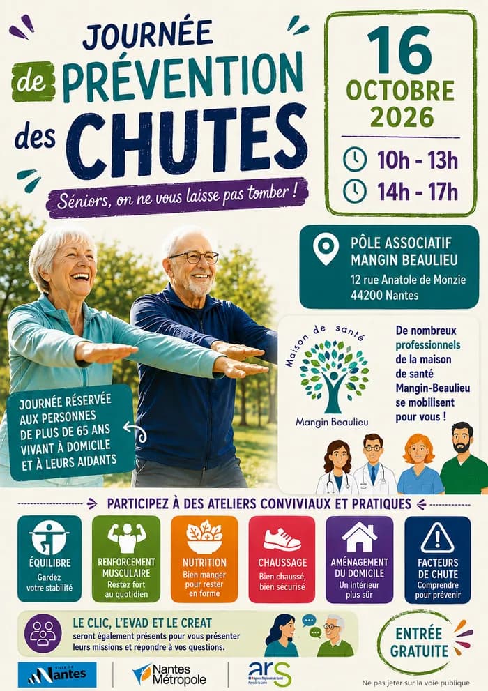 Visuel de l’événement « Journée de prévention des chutes »