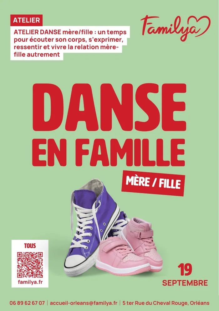 Visuel de l’événement « Atelier danse mère/fille »