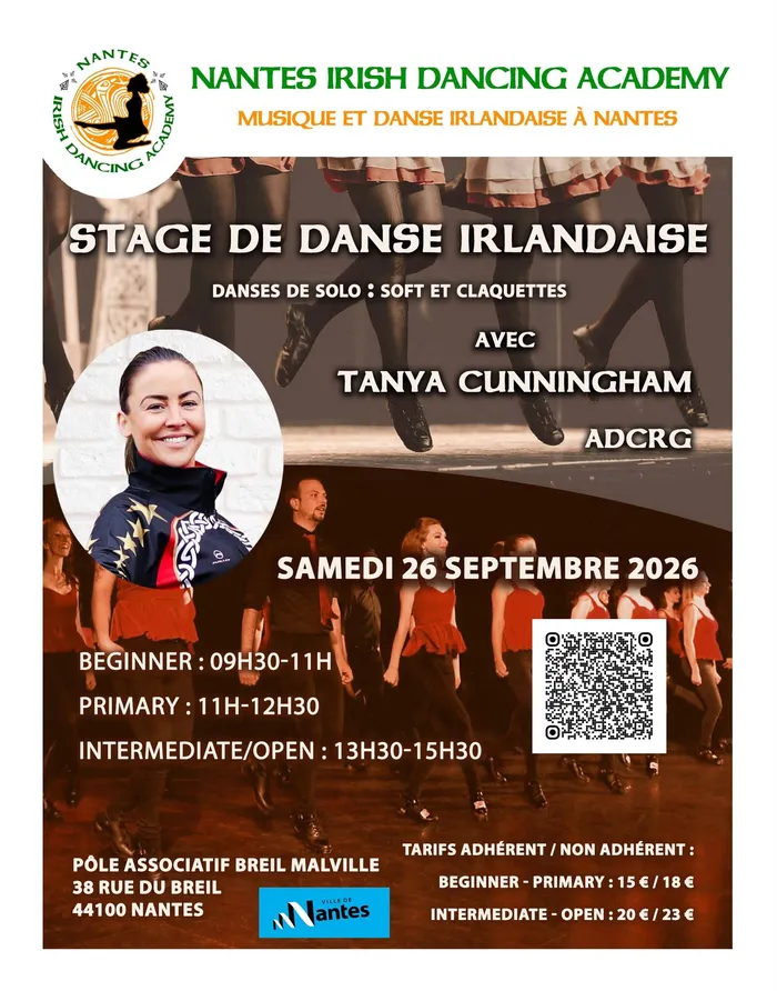 Visuel de l’événement « Stage de danse irlandaise »