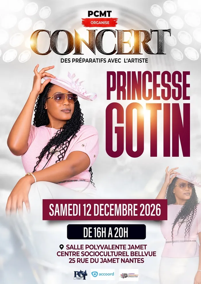 Visuel de l’événement « Concert des préparatifs avec Princesse Gotin »