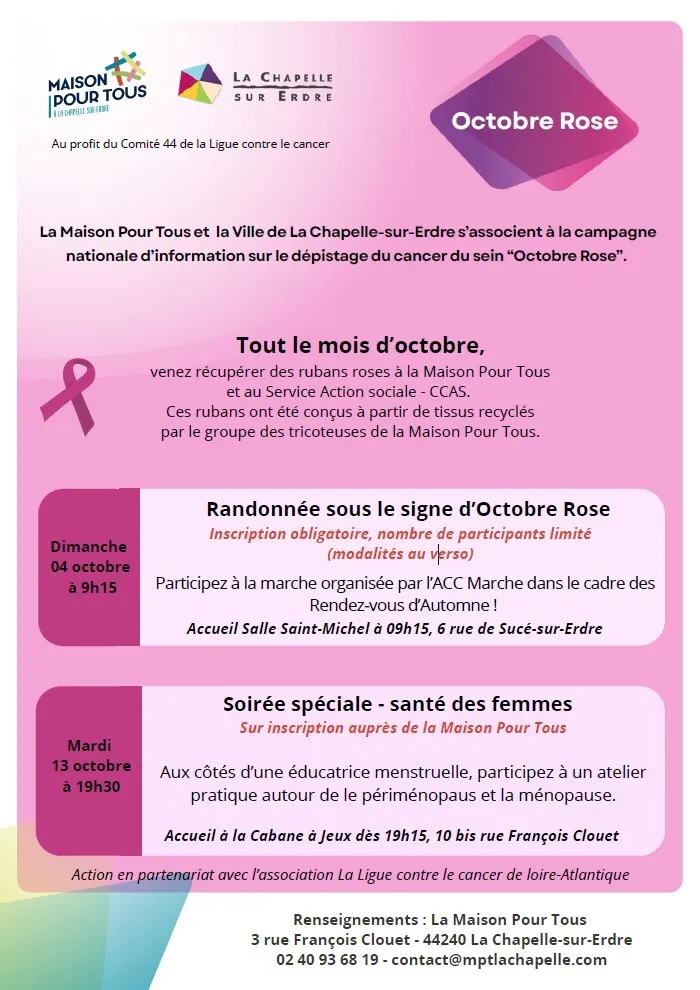 Visuel de l’événement « Soirée spéciale santé des femmes »