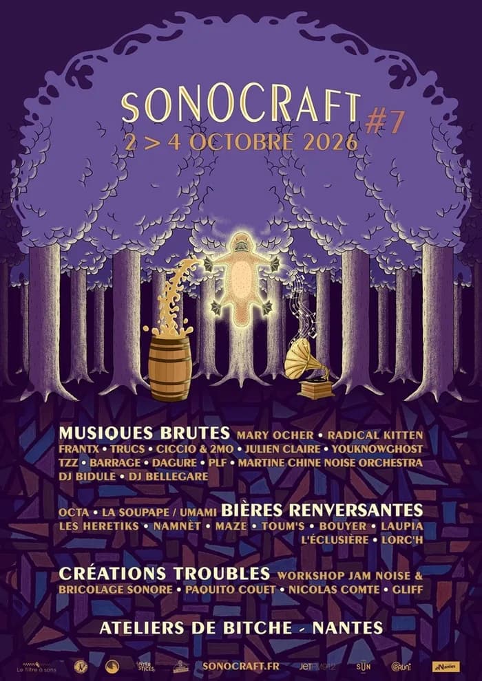 Visuel de l’événement « Festival Sonocraft 2026 »