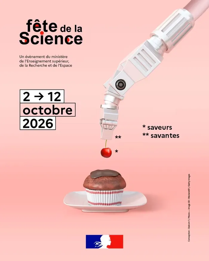Visuel de l’événement « Fête de la science 2026 »