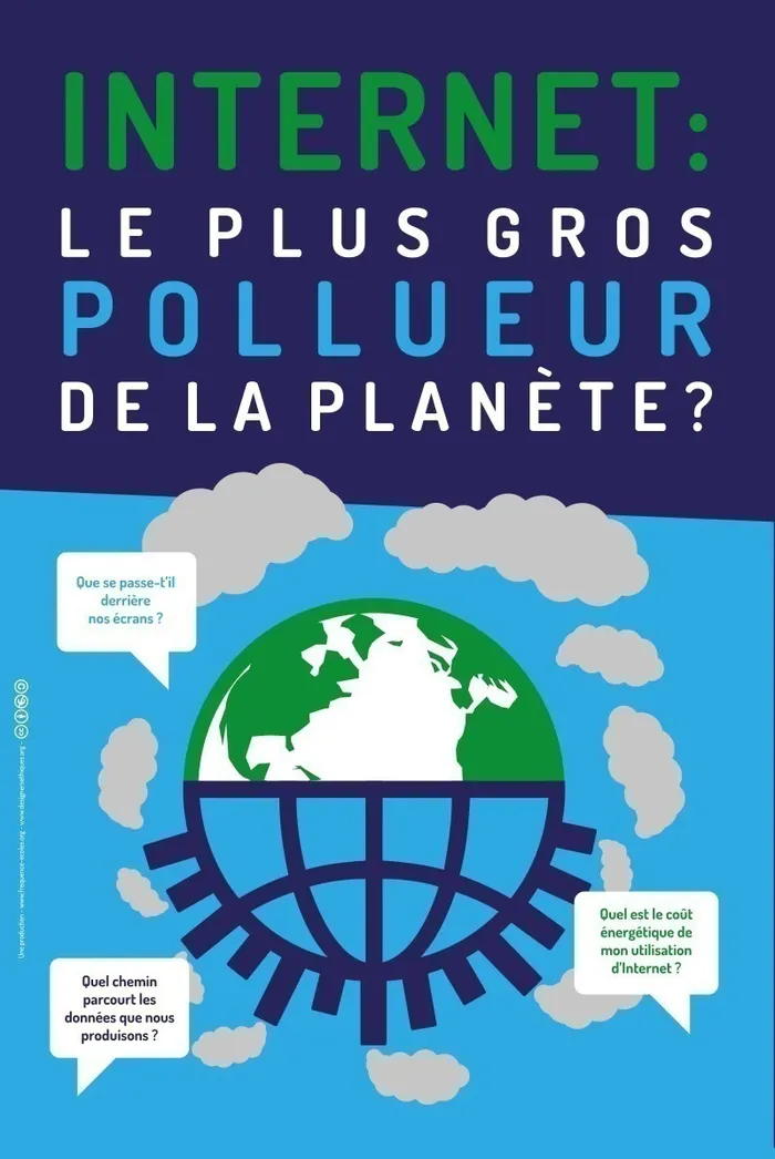 Visuel de l’événement « Internet : le plus gros pollueur de la planète ? »