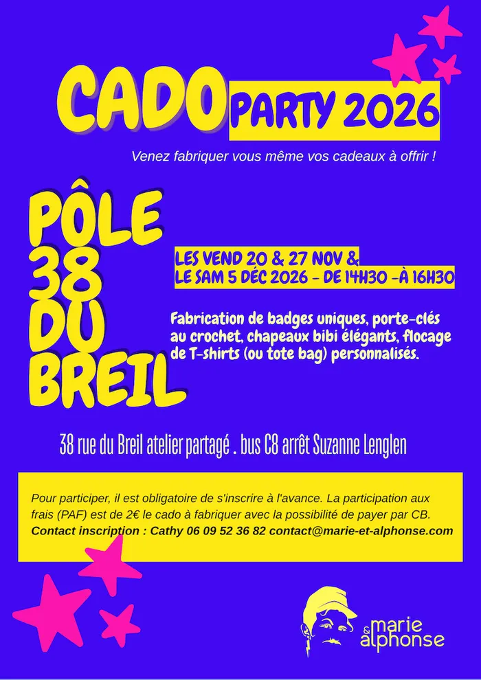 Visuel de l’événement « CADO PARTY AU BREIL »