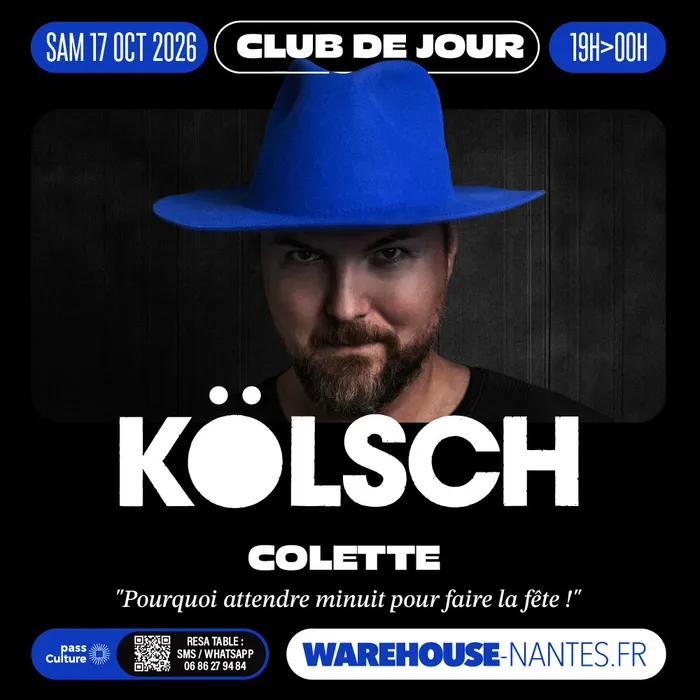 Visuel de l’événement « Club de Jour invite KÖLSCH »