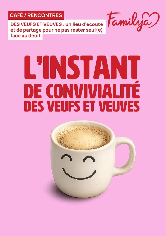 Visuel de l’événement « Café Rencontre Veufs/veuves »
