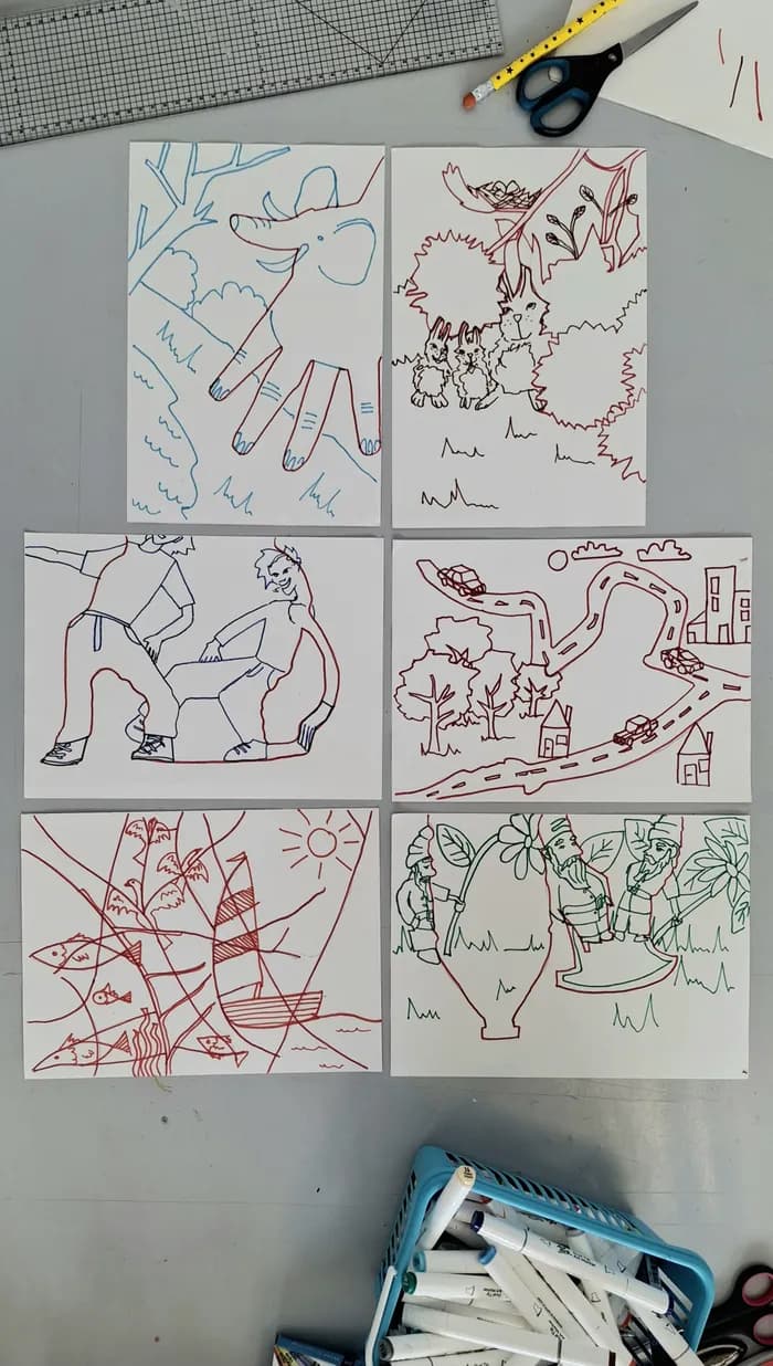 Visuel de l’événement « Atelier "Dessiner les ombres" par Joel Janse van Vuuren à Bonus »