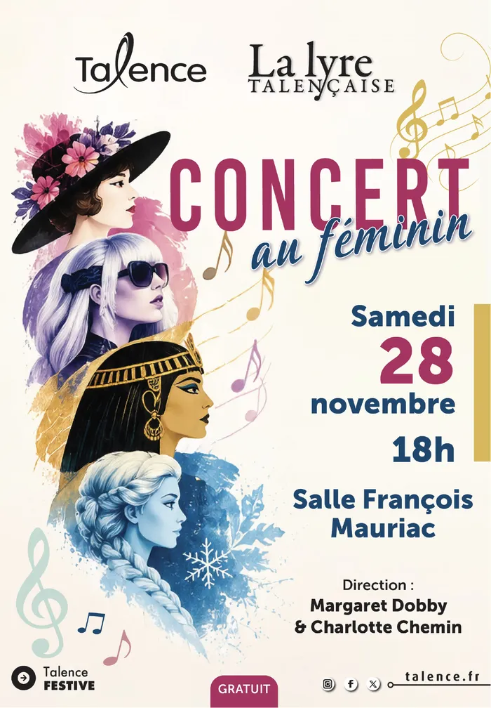 Visuel de l’événement « Concert au féminin »