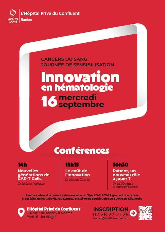 Visuel de l’événement « Journée de sensibilisation aux cancers du sang »