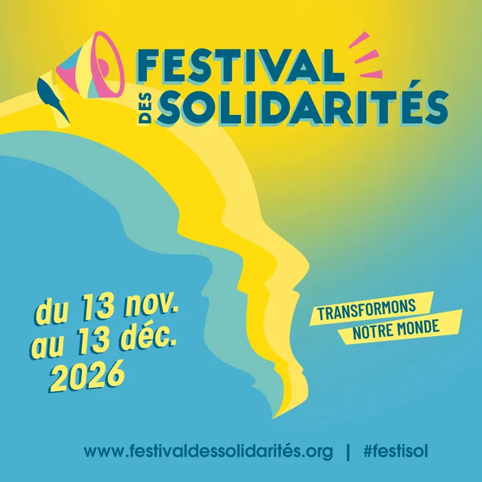 Visuel de l’événement « Festival des Solidarités 2026 »